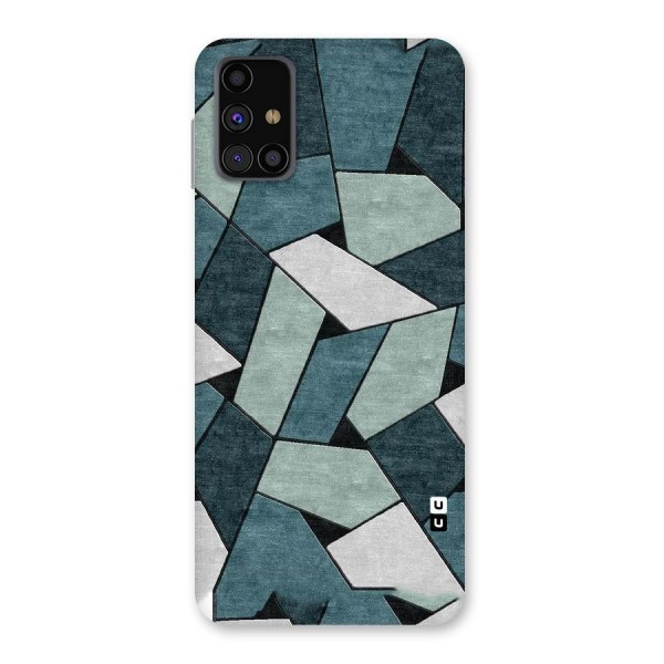 Concrete Green Abstract Back Case for Galaxy M31s