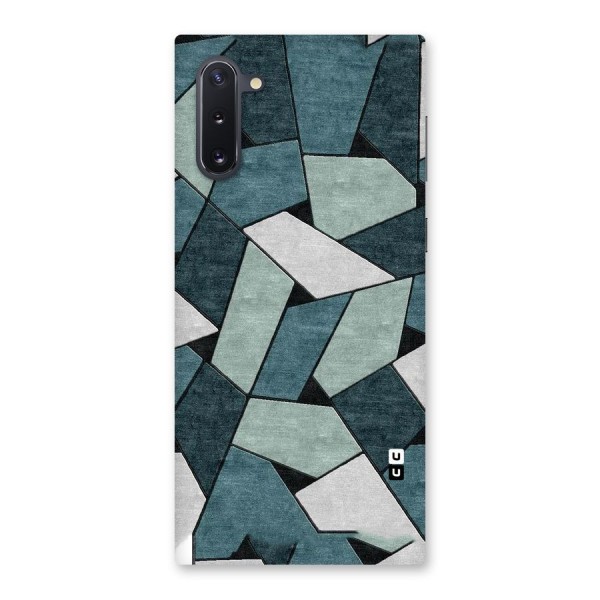 Concrete Green Abstract Back Case for Galaxy Note 10