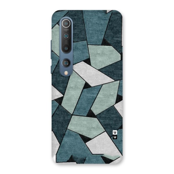 Concrete Green Abstract Back Case for Mi 10