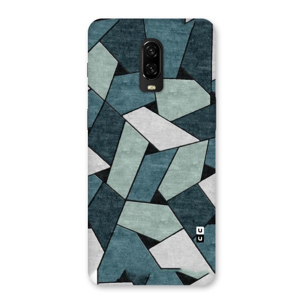 Concrete Green Abstract Back Case for OnePlus 6T