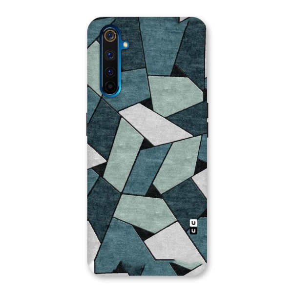 Concrete Green Abstract Back Case for Realme 6 Pro