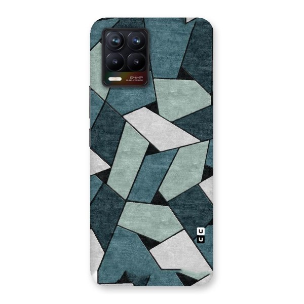 Concrete Green Abstract Back Case for Realme 8