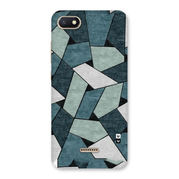 Concrete Green Abstract Back Case for Redmi 6A