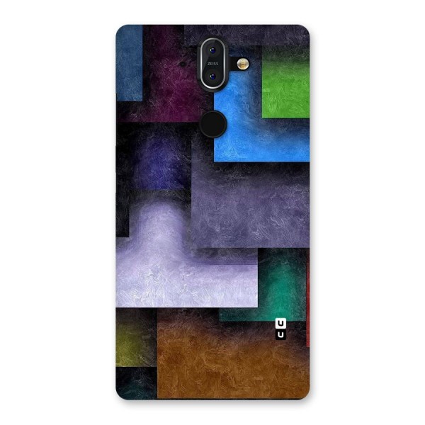 Concrete Squares Back Case for Nokia 8 Sirocco