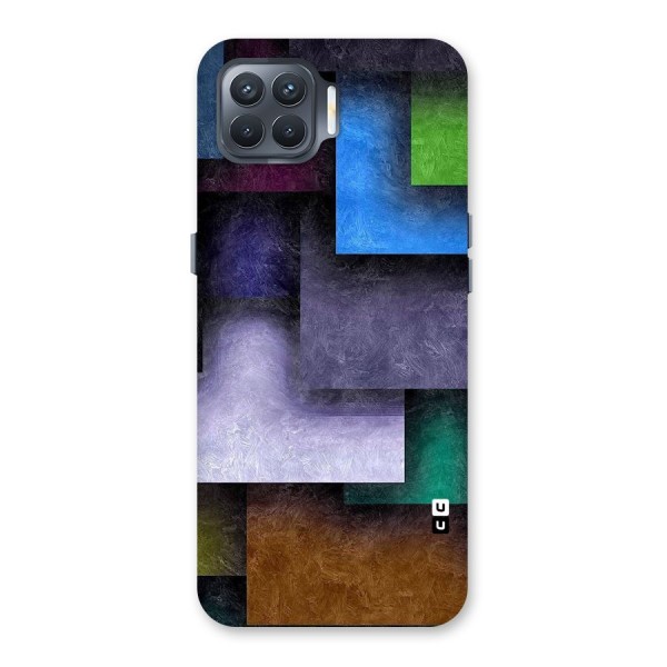 Concrete Squares Back Case for Oppo F17 Pro