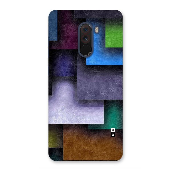 Concrete Squares Back Case for Poco F1