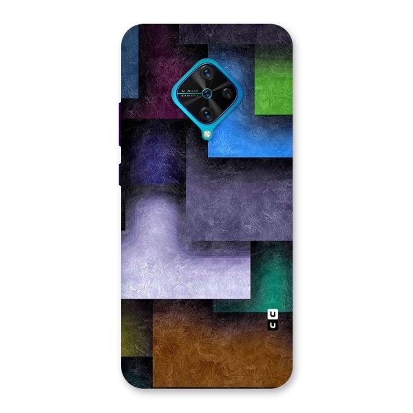 Concrete Squares Back Case for Vivo S1 Pro