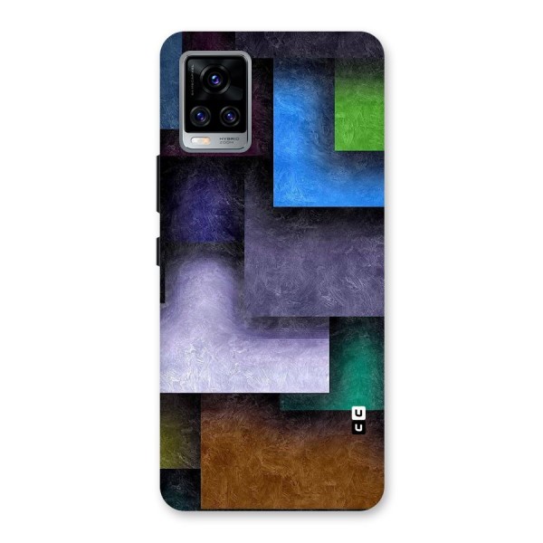 Concrete Squares Back Case for Vivo V20 Pro