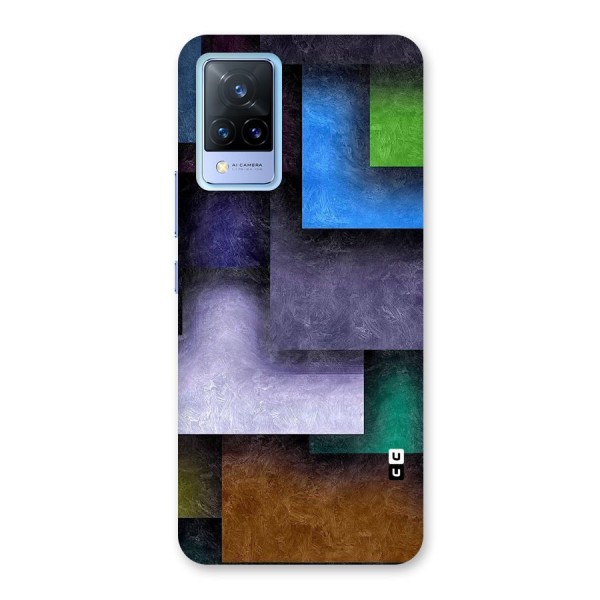 Concrete Squares Back Case for Vivo V21 5G