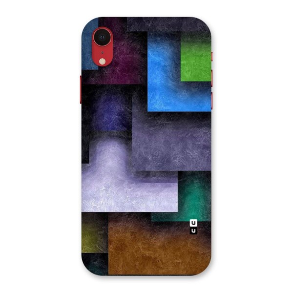 Concrete Squares Back Case for iPhone XR