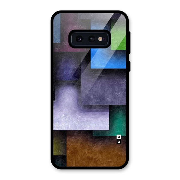 Concrete Squares Glass Back Case for Galaxy S10e