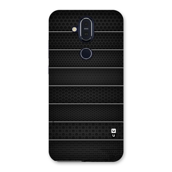 Concrete Stripes Back Case for Nokia 8.1