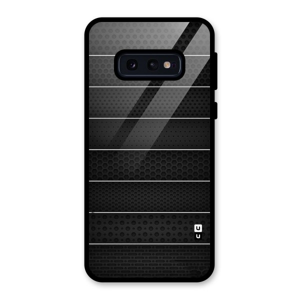 Concrete Stripes Glass Back Case for Galaxy S10e