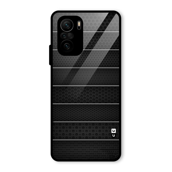 Concrete Stripes Glass Back Case for Mi 11X Pro