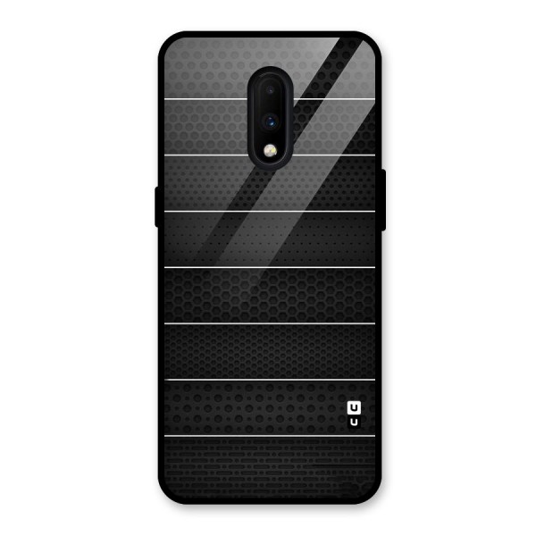 Concrete Stripes Glass Back Case for OnePlus 7