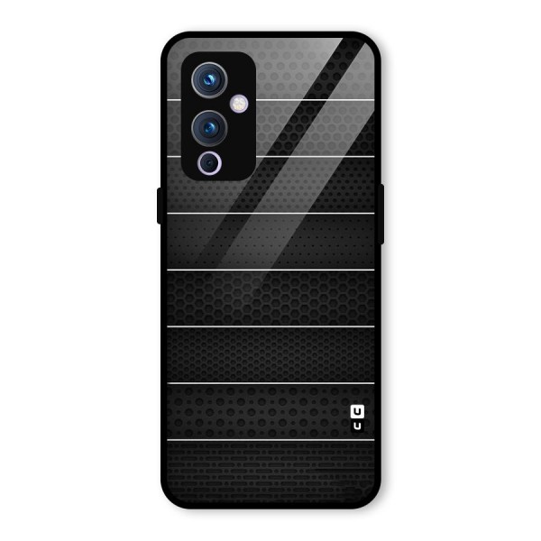 Concrete Stripes Glass Back Case for OnePlus 9