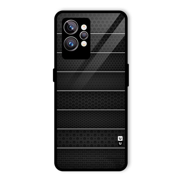 Concrete Stripes Glass Back Case for Realme GT2 Pro