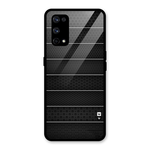 Concrete Stripes Glass Back Case for Realme X7 Pro