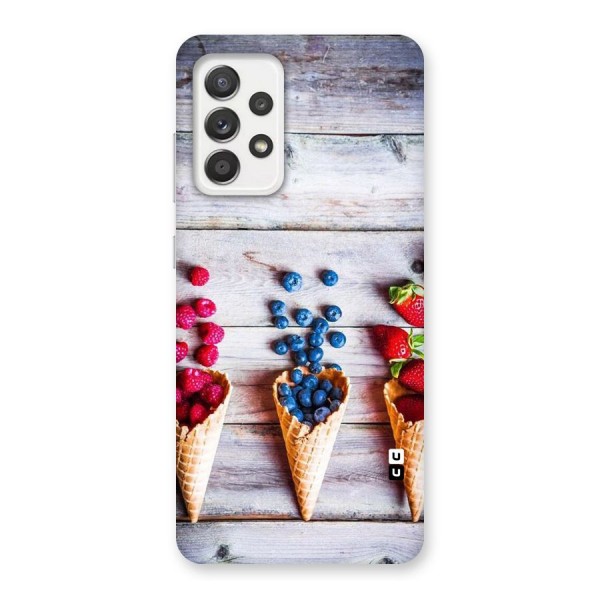 Cone Fruits Design Back Case for Galaxy A52