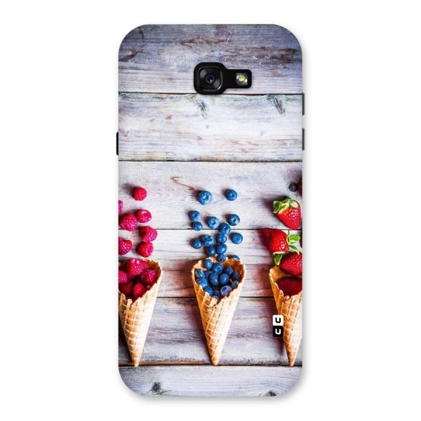 Cone Fruits Design Back Case for Galaxy A7 (2017)