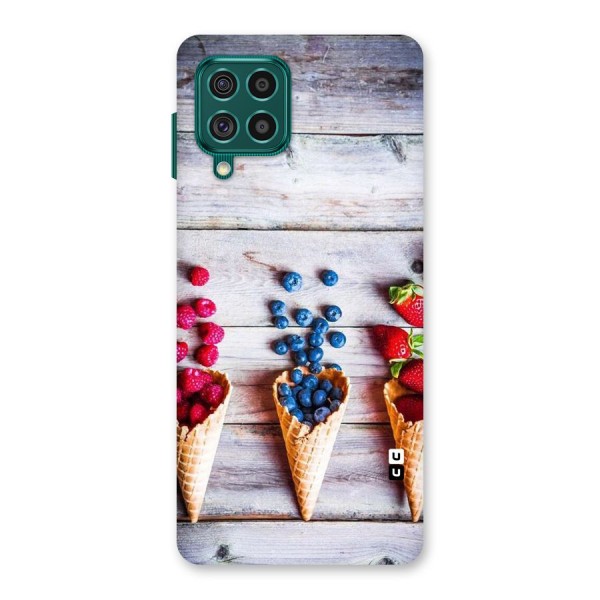 Cone Fruits Design Back Case for Galaxy F62