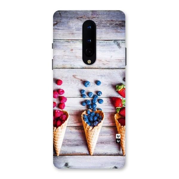 Cone Fruits Design Back Case for OnePlus 8