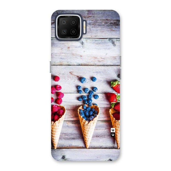 Cone Fruits Design Back Case for Oppo F17