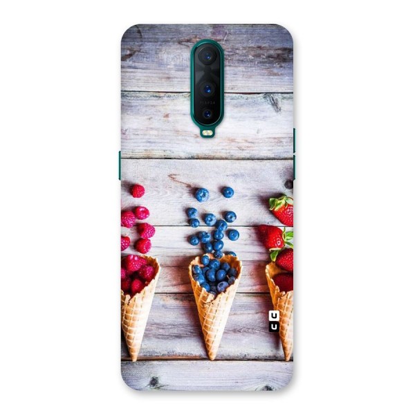 Cone Fruits Design Back Case for Oppo R17 Pro