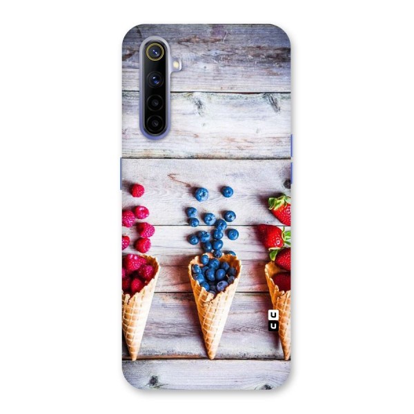 Cone Fruits Design Back Case for Realme 6