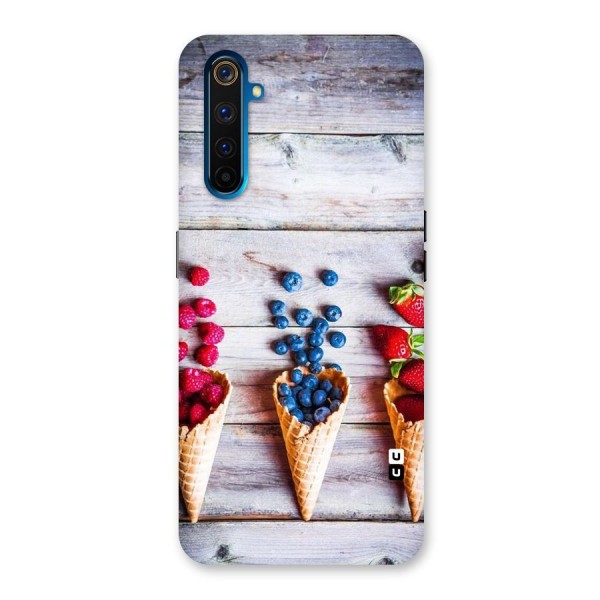 Cone Fruits Design Back Case for Realme 6 Pro