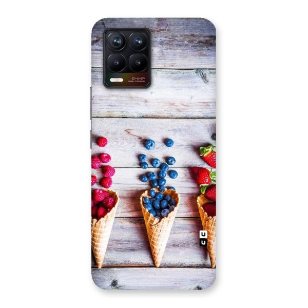 Cone Fruits Design Back Case for Realme 8