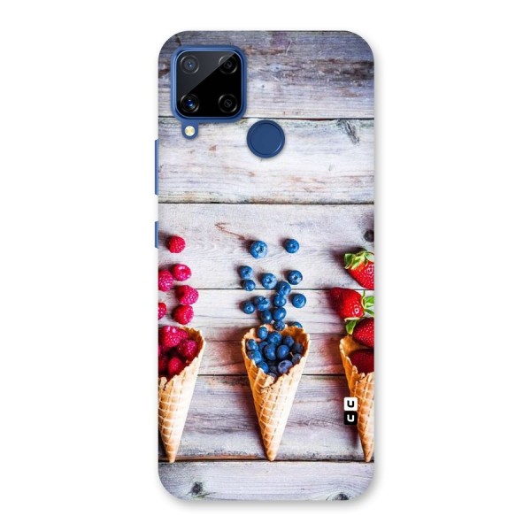 Cone Fruits Design Back Case for Realme C12