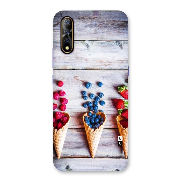 Cone Fruits Design Back Case for Vivo S1