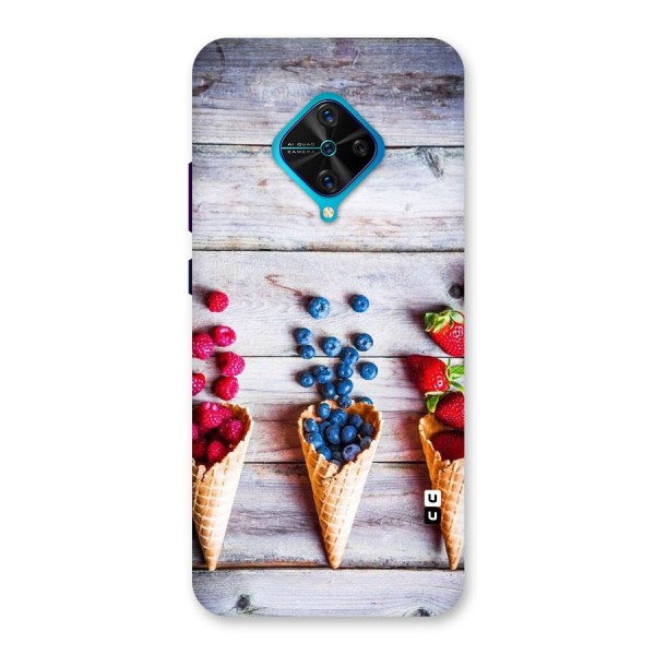 Cone Fruits Design Back Case for Vivo S1 Pro