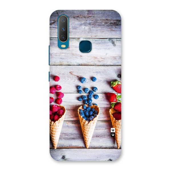 Cone Fruits Design Back Case for Vivo U10