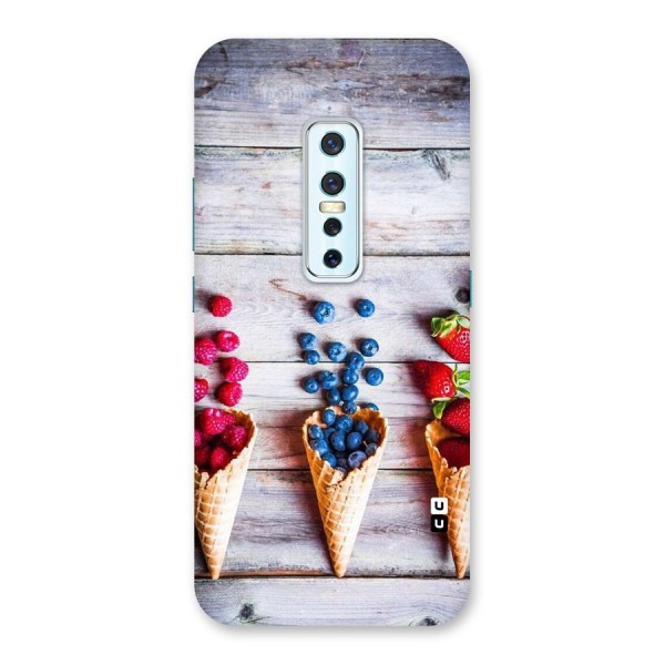 Cone Fruits Design Back Case for Vivo V17 Pro