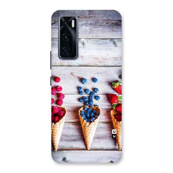 Cone Fruits Design Back Case for Vivo V20 SE