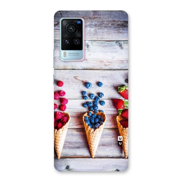 Cone Fruits Design Back Case for Vivo X60 Pro