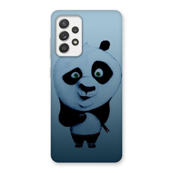 Confused Cute Panda Back Case for Galaxy A52