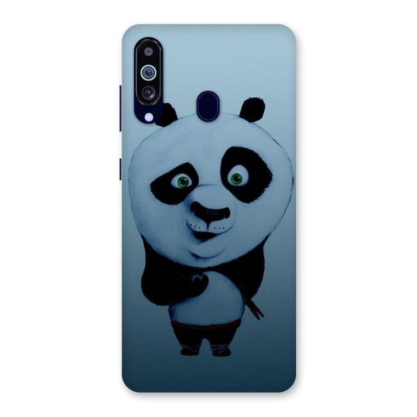 Confused Cute Panda Back Case for Galaxy A60