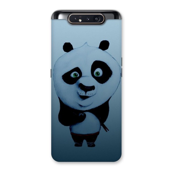 Confused Cute Panda Back Case for Galaxy A80