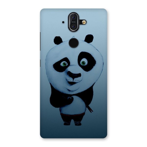 Confused Cute Panda Back Case for Nokia 8 Sirocco