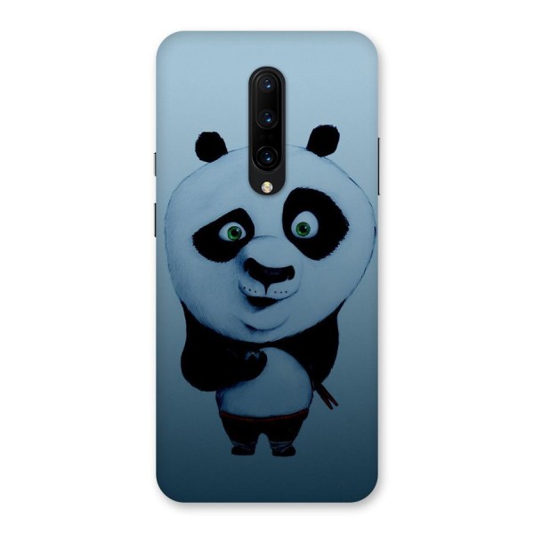 Confused Cute Panda Back Case for OnePlus 7 Pro