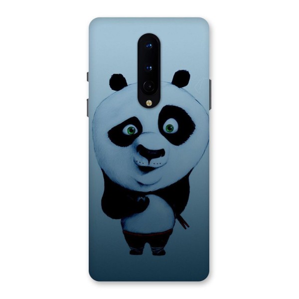 Confused Cute Panda Back Case for OnePlus 8