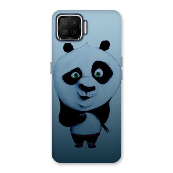 Confused Cute Panda Back Case for Oppo F17