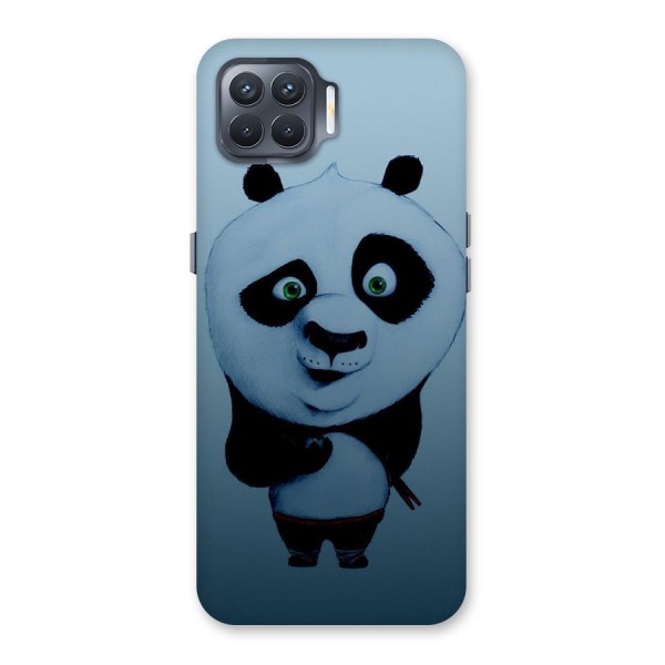 Confused Cute Panda Back Case for Oppo F17 Pro