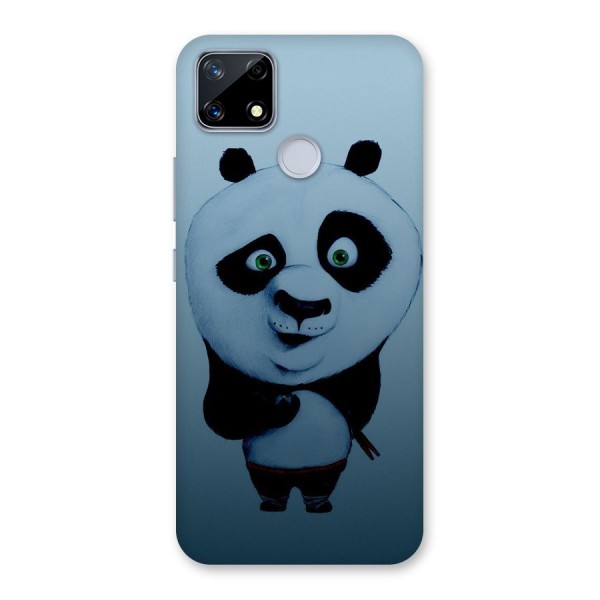 Confused Cute Panda Back Case for Realme Narzo 20