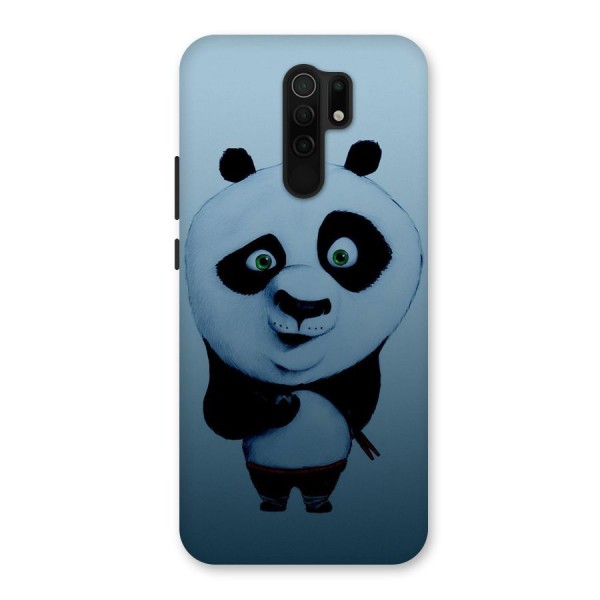 Confused Cute Panda Back Case for Redmi 9 Prime