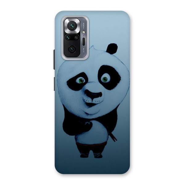 Confused Cute Panda Back Case for Redmi Note 10 Pro