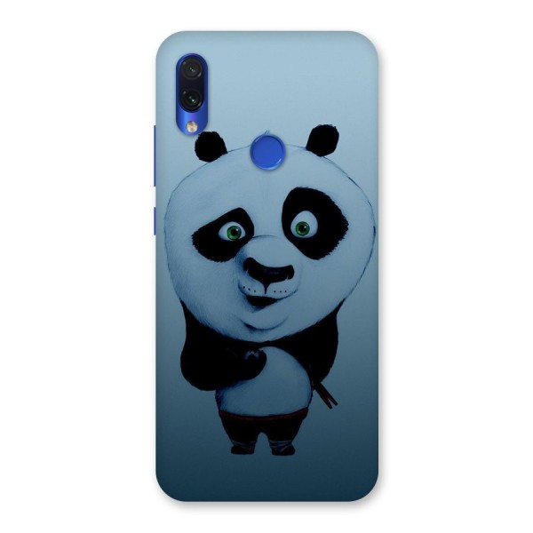 Confused Cute Panda Back Case for Redmi Note 7